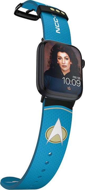 Image du produit Moby Fox Star Trek NG bracelet pour smartwatch Starfleet Sciences (Acier inoxydable, Silicone)