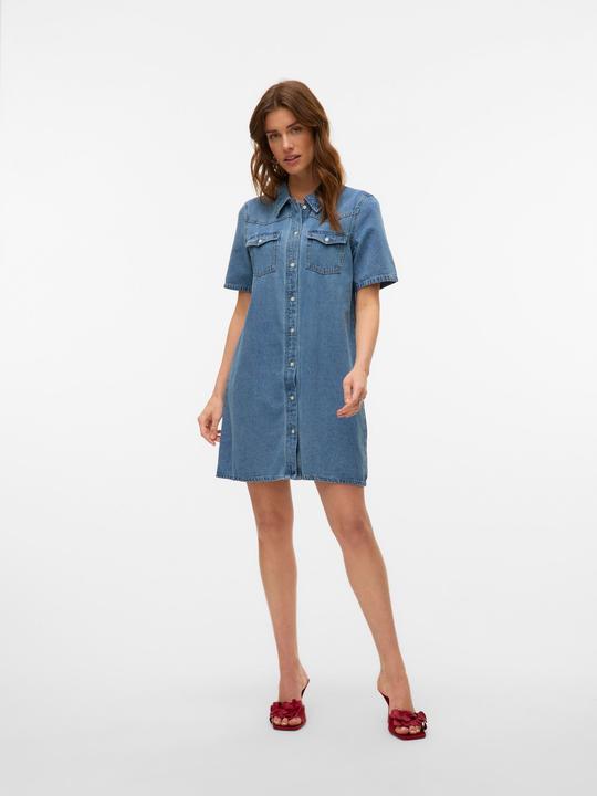 Produktbild Vero Moda VMAUSTIN Kurzes Kleid Jeanskleid (3XL)