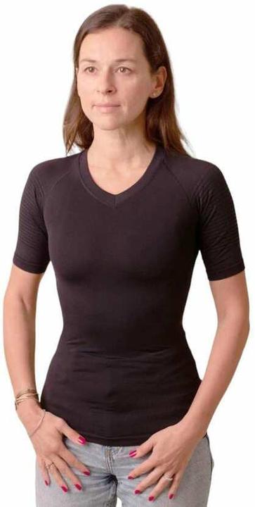 Anodyne Körperhaltung Shirt Damen, schwarz Grösse XS/S (S)