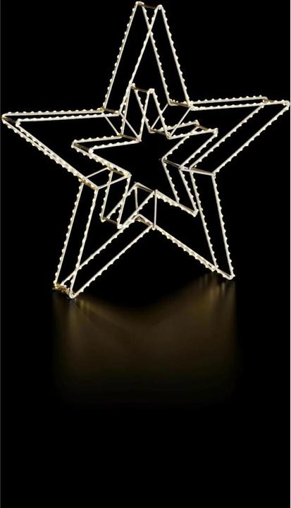 Image du produit STT 3D LED Étoile double Argento 420 LED, Ø 58 cm