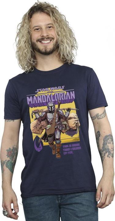 Immagine prodotto Star Wars The Mandalorian More Than I Signed Up For Maglietta Uomo (L)