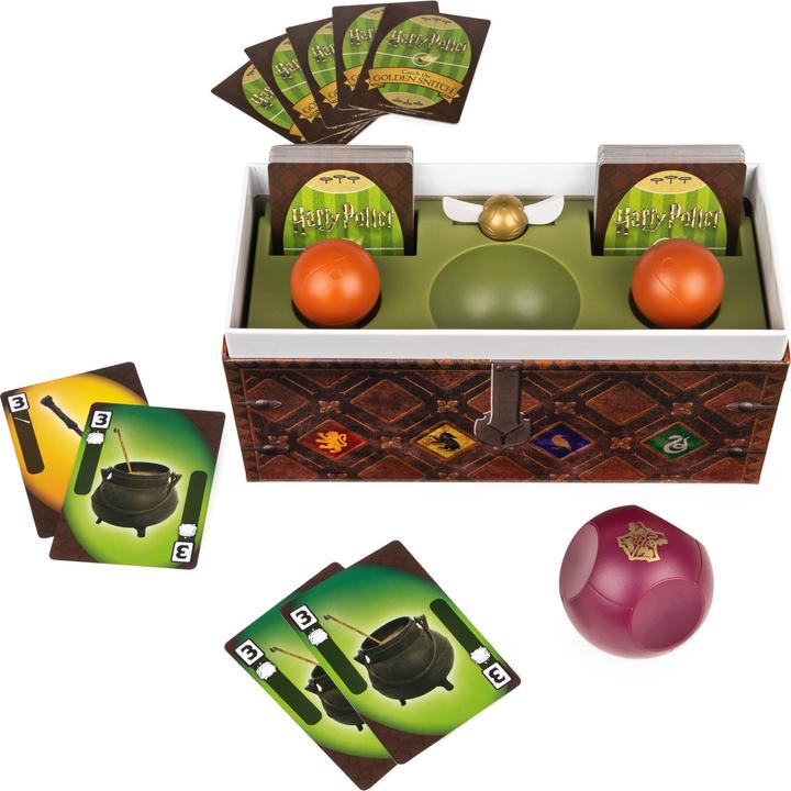 Image du produit Spin Master Harry Potter, La course au Vif d'or, Jeu de plateau de Quidditch pour sorciers, sorcières et Moldus