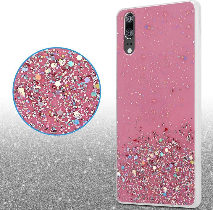 Actual product image Cadorabo TPU cover sparkling glitter (Cubot P20)