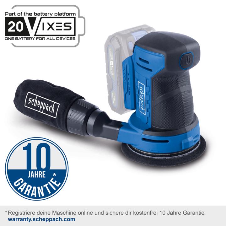 Produktbild Scheppach Akku-Exzenterschleifer C-OBS125-X (DIY) (Exzenterschleifer)