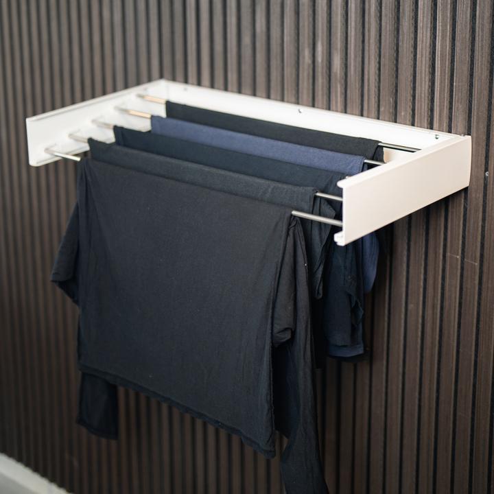 Produktbild Scandinavian Collection Foldable wall-mounted drying rack - 80 x 40 x 9.5 cm