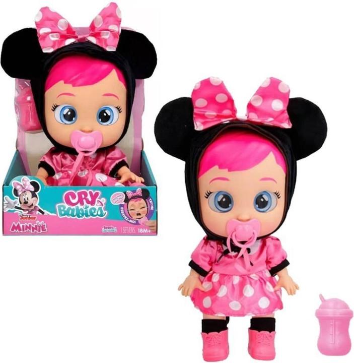Actual product image IMC Toys CRY BABIES 4.0 MINNIE