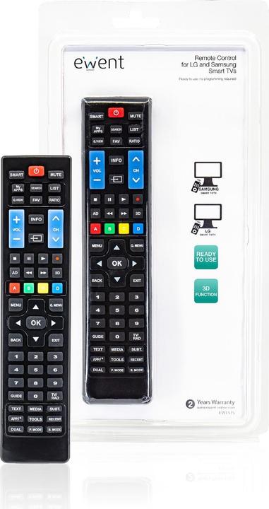 Produktbild Ewent Mando A Distancia Para Smart TV Lg Y Samsung