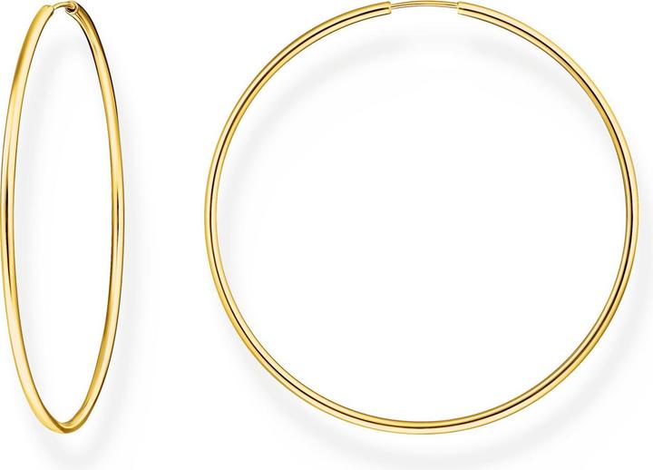 Thomas Sabo Creolen gross vergoldet (925er Silber)