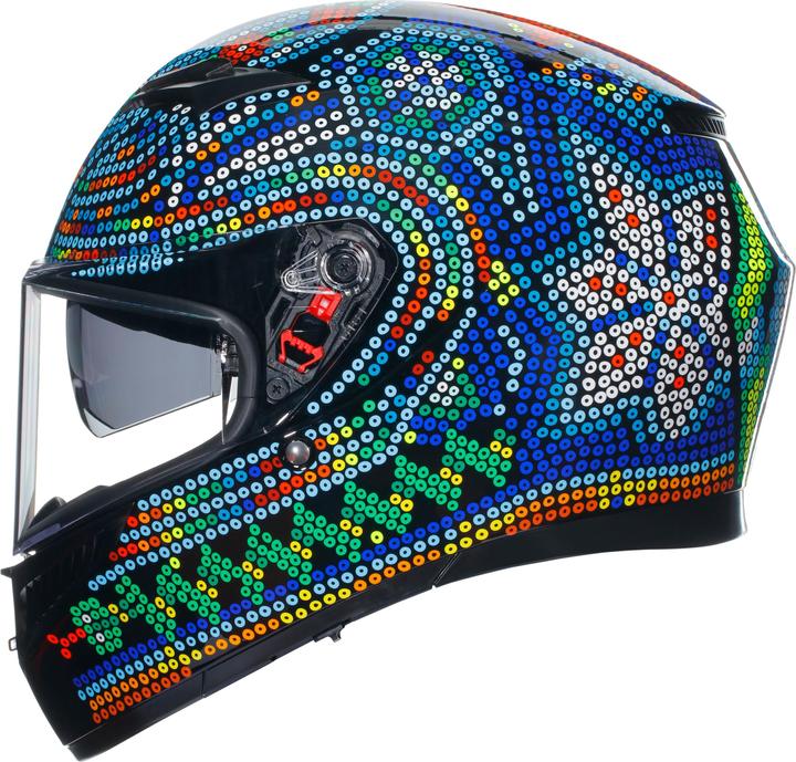 Immagine prodotto AGV Casco integrale K-3 Top Rossi alla prova d'inverno 2018 (61 - 62 cm, XL)