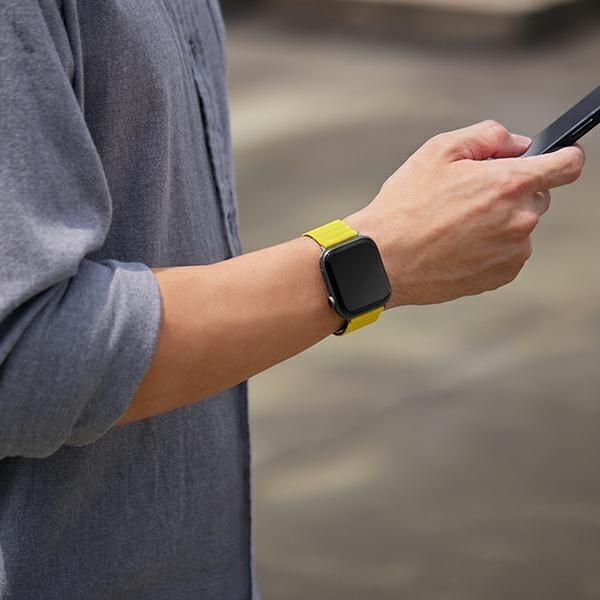 Produktbild Uniq pasek Revix Apple Watch Series 1/2/3/4/5/6/7/8/SE/SE2 38/40/41mm. Reversible Magnetic różowy-be (Edelstahl, Silikon)