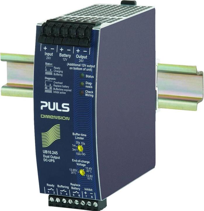 Image du produit PULS UB10.245 Module à fusibles 24 V 10 A 240 W 1 x (240 W)