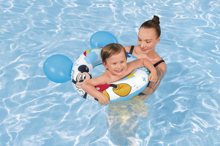 Actual product image Bestway Disney Junior® swimming ring Mickey Mouse 74 x 76 cm