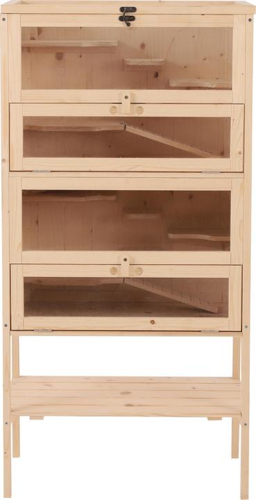 Image du produit PawHut Cage pour rongeurs avec étagère