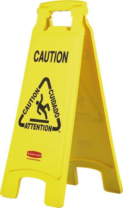 Rubbermaid Warnschild Rutschgefahr