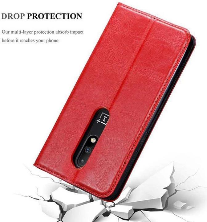Productafbeelding Cadorabo Boek Onzichtbare Magneethoes (OnePlus 6T)