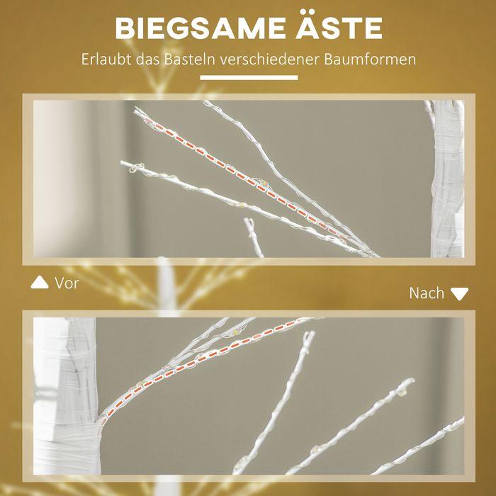 Image du produit Swisshandel24 150 cm Lichterbaum Kunstbaum mit 600 LED, LED Weihnachtsbaum, Indoor und Outdoor