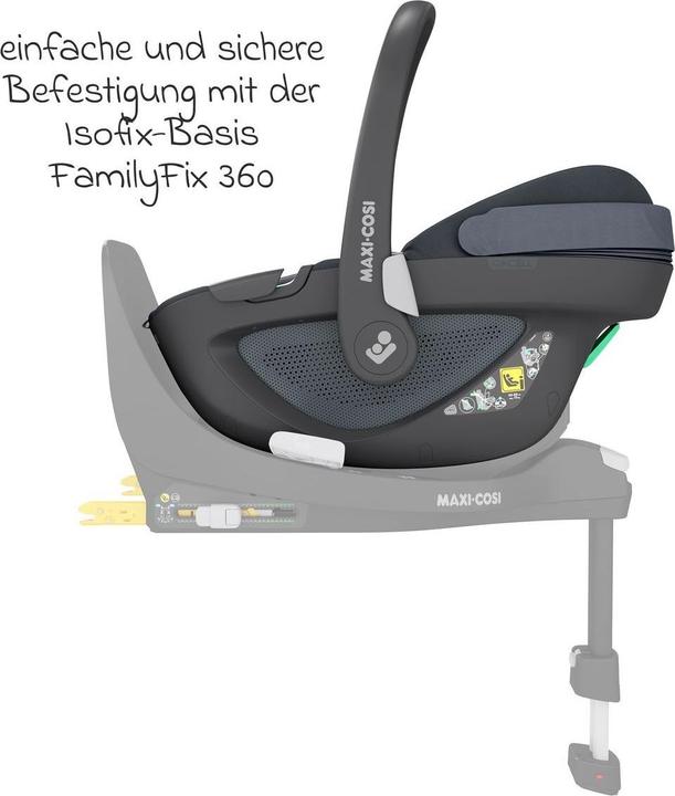 Produktbild Maxi-Cosi Babyschalen Babyschale Pebble 360 i-Size drehbar ab Geburt (Babyschale, ECE R129/i-Size Norm)