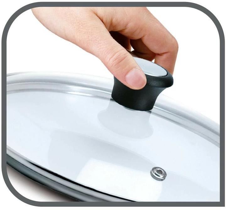 Actual product image Tefal Glass lid (26 cm, Glass, Metal)