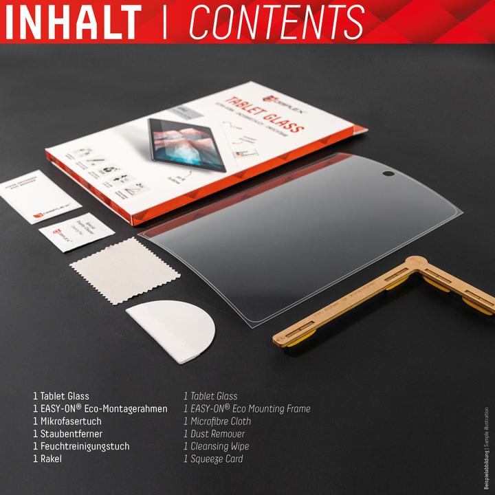Actual product image Displex Tablet glass, tablet protective glass (1 Piece, Lenovo Tab P11 (1st Gen))