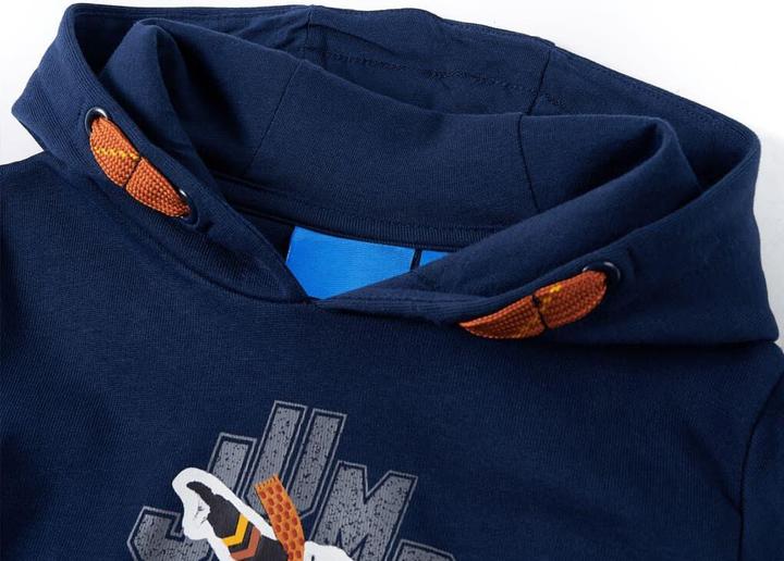 Produktbild VidaXL Kinder-Kapuzenpullover Marineblau 140,Material: 92 (140)