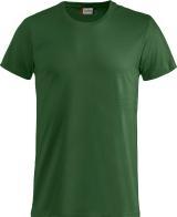 Image du produit T-shirt Clique Basic-T 029030, coton, vert bouteille, taille L (L)