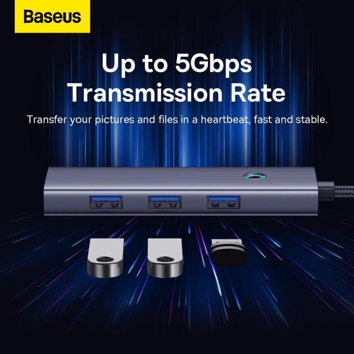 Actual product image Baseus UltraJoy (USB-C, 4 Ports)