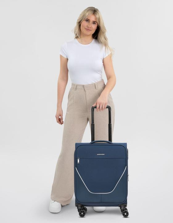 Actual product image Stratic taska 4-wheel cabin trolley S 55 cm with expansion pleat (41 l, Hand luggage (up to 50 litres))