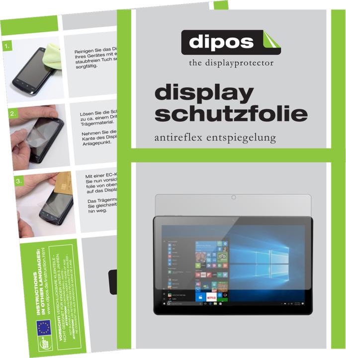Actual product image Dipos Screen Protector Anti-Glare (2 Piece, Odys Fusion Win 12 Pro 2in1)