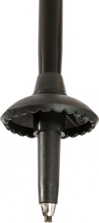 Actual product image Trespass STRYDER - 2 PC WALKING POLE SET (black, EACH, BLK) (135 cm)