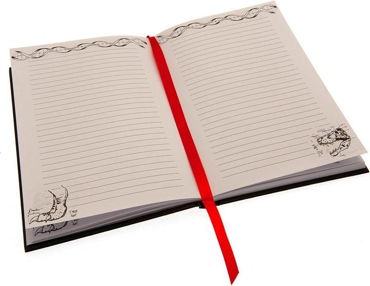 Image du produit Jurassic Park Carnet de notes Premium Logo A5 (A5, À rayures, Couverture rigide)