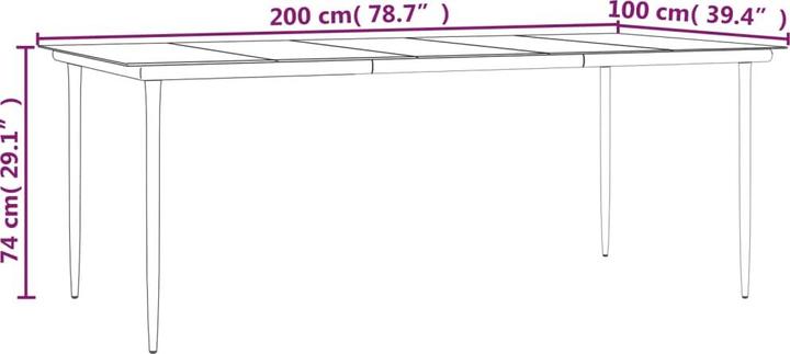 Produktbild VidaXL Elkana (100 cm)