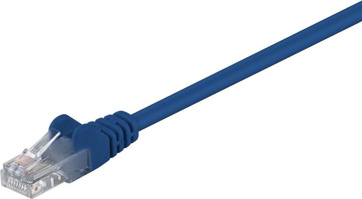Produktbild Goobay CAT 5e Patchkabel, U/UTP, Blau, 2 m (UTP, CAT5e, 2 m)