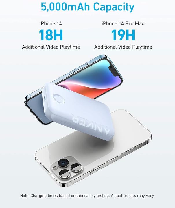 Produktbild Anker Magnetische Powerbank für iPhone 15/14/13/12 (5000 mAh)