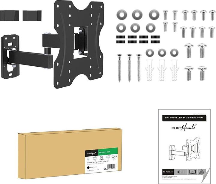Image du produit PureMounts PM-FM11-200 Support mural (Mur, 42", 30 kg)