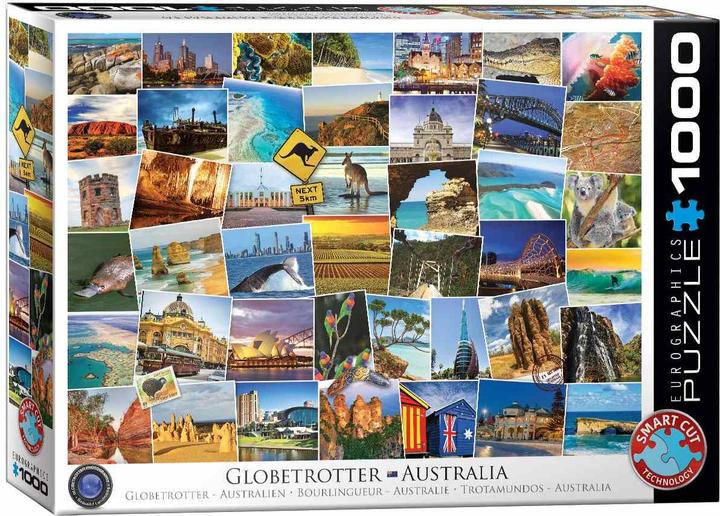 Actual product image Eurographics Puzzle Australia Globetrotter 1000 pieces (1000 pieces)