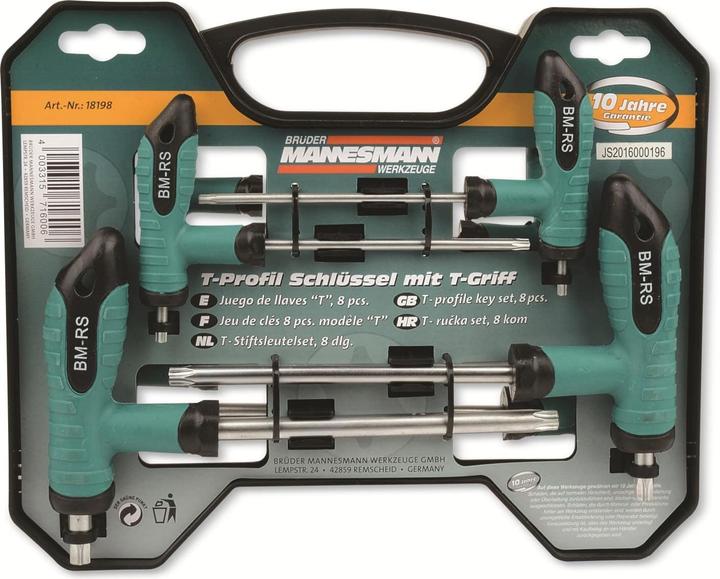 Actual product image Mannesmann Workshop screwdriver set (Torx (TX))