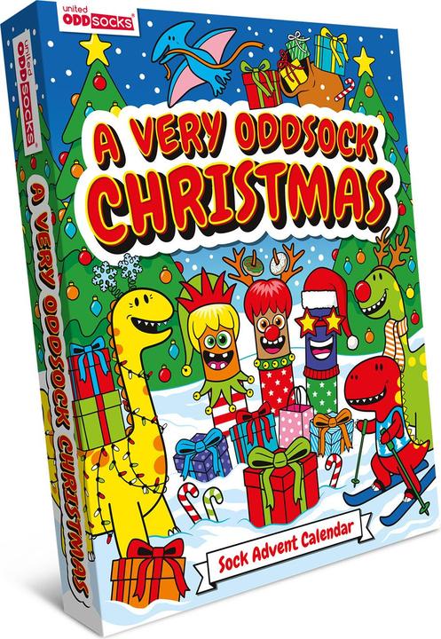 Actual product image United Oddsocks Advent Calendar Socks (30 - 38)