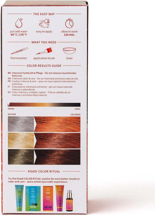 Immagine prodotto Khadi Puro henné (Rosso)