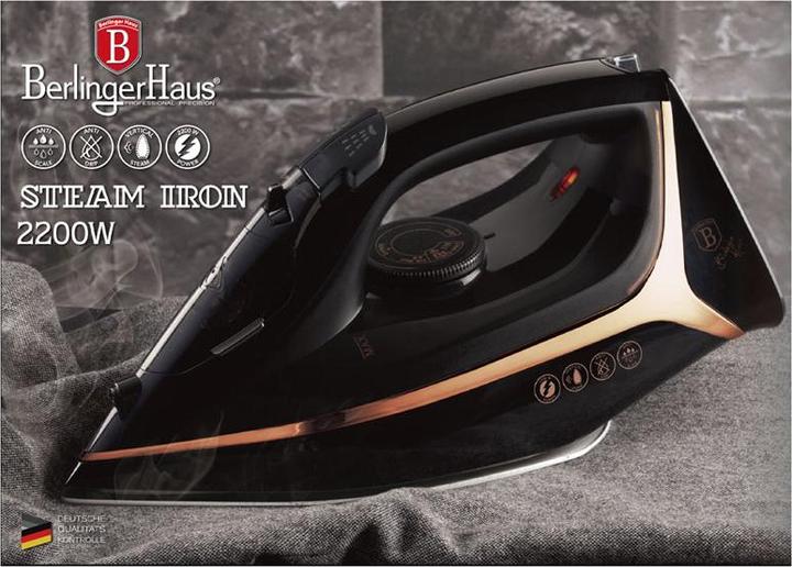 Produktbild BerlingerHaus Bügeleisen Black Rose Collection (2200 W)