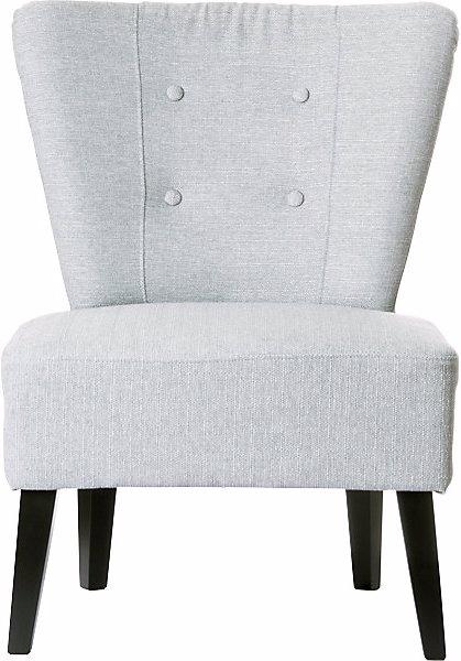 Immagine prodotto Paperflow Poltrona BRIGHTON, piedini in legno massello, grigio chiaro.