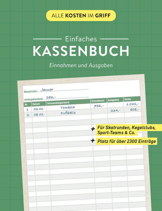 Actual product image Simple cash book (96 x)