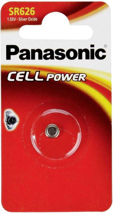 Produktbild Panasonic Silver Oxide SR626 (1 Stk., SR66, 28 mAh)
