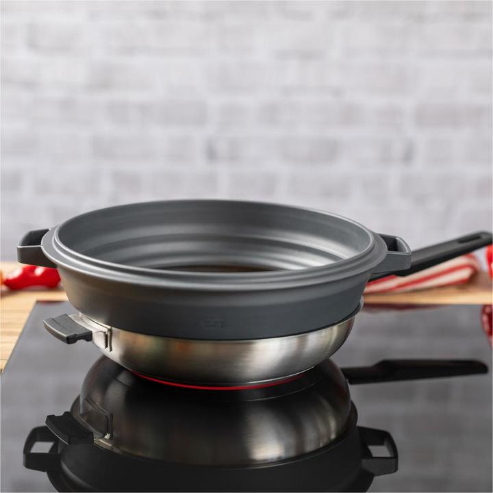 Actual product image Kuhn Rikon SMART & COMPACT splash guard (28 cm, Plastic)