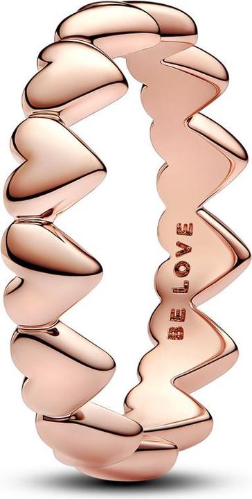 Immagine prodotto Pandora Anello con fila di cuori (50)