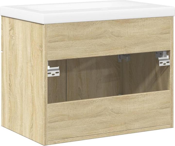 Immagine prodotto VidaXL Mobiletto Vanity a parete Mobiletto da bagno con lavabo incorporato