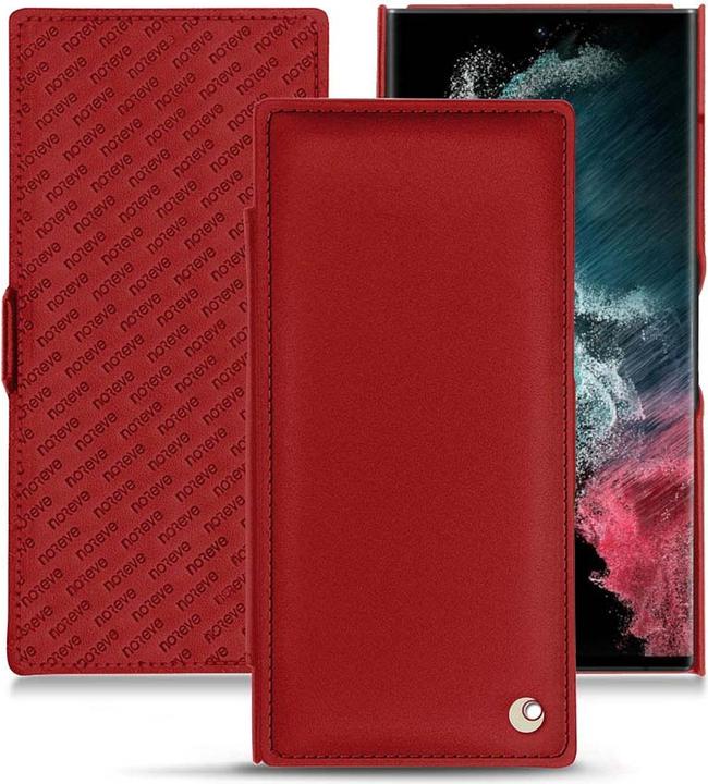 Productafbeelding Noreve Lederen omslag horizontaal (Samsung Galaxy S22 Ultra)