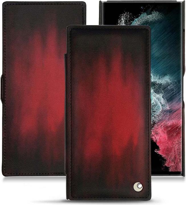 Productafbeelding Noreve Lederen omslag horizontaal (Samsung Galaxy S22 Ultra)