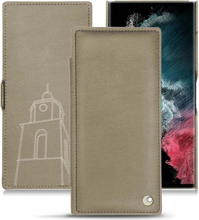 Actual product image Noreve Leather Cover (Samsung Galaxy S22 Ultra)