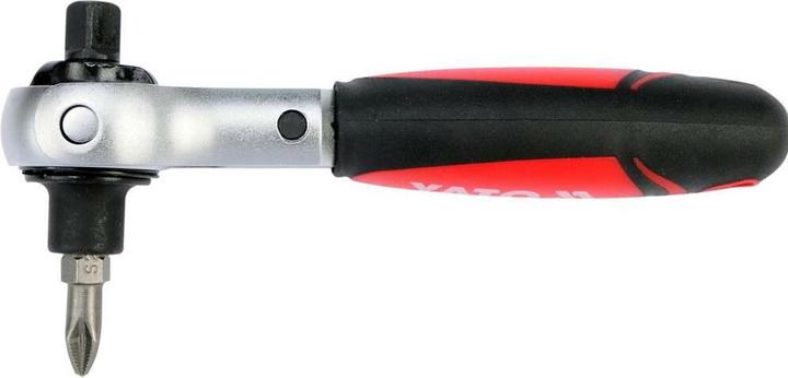 Produktbild Yato yt-03311 Ratsche, drehbarer Griff in 2 Richtungen (1/4")