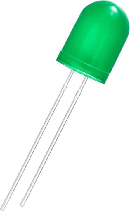Actual product image Purecrea LED green 10mm